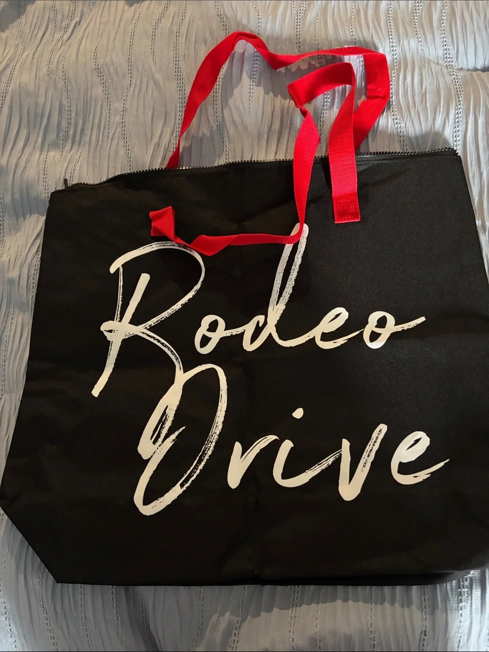 Pretty Woman The Musical Black & Red Tote Bag